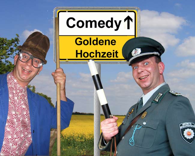 lustige Comedy-Einlagen zur Goldenen Hochzeit