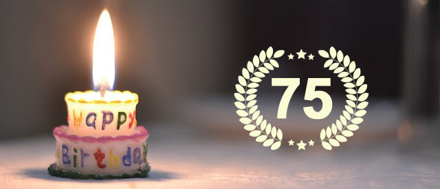 Unterhaltung zum 75. Geburtstag